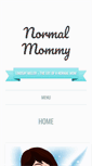 Mobile Screenshot of normalmommy.com